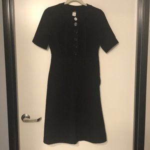 Short sleeved wool suit dress from J. Crew